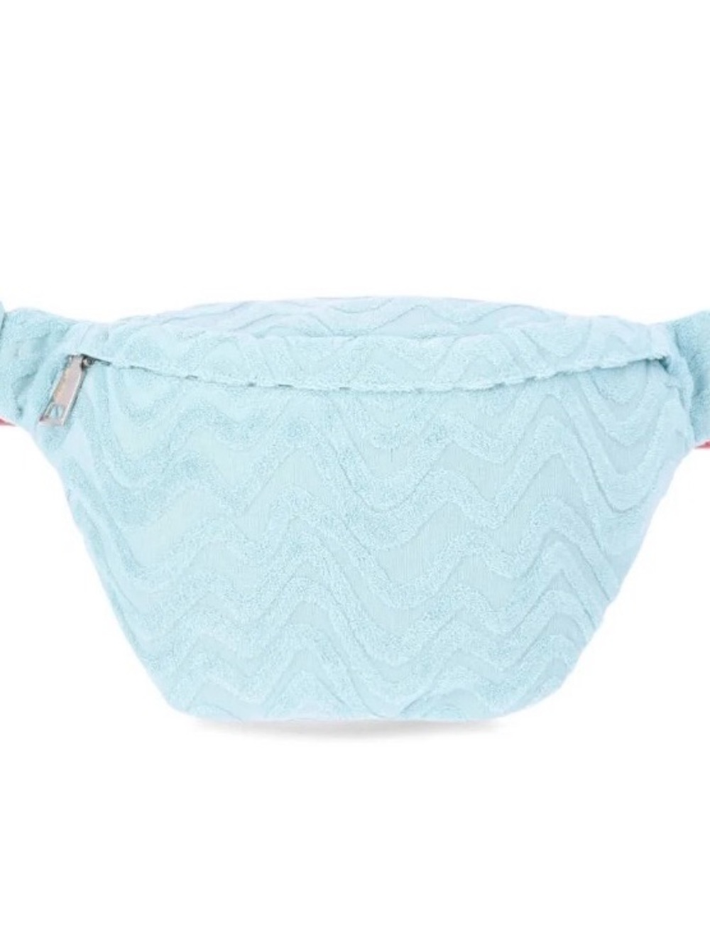 No Boundaries Women's Beach Terry Cloth Fanny Pack, Teal Wave